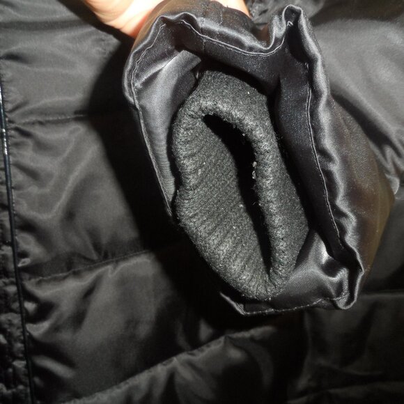 Esprit woman black coat with hoodie - Size M - Picture 11 of 16